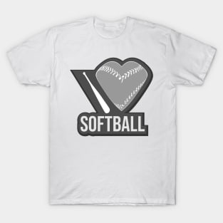 I love softball T-Shirt